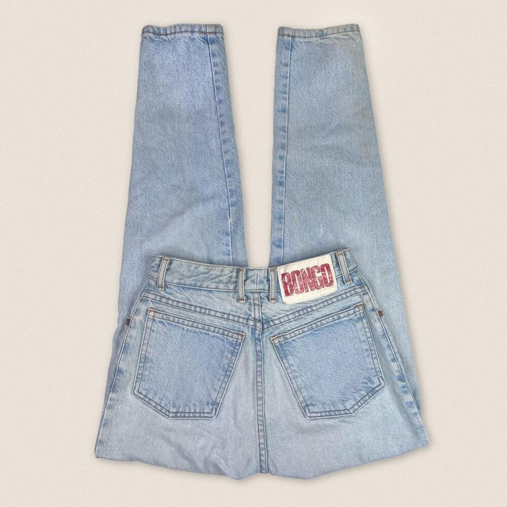 Vintage 90s BONGO‎ Light Wash Mom Jeans - Size 24 x 27